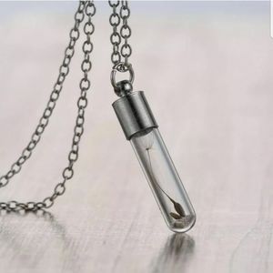 🤑 2/$15 ITEM DANDELION WISH PENDANT SILVER CHAIN